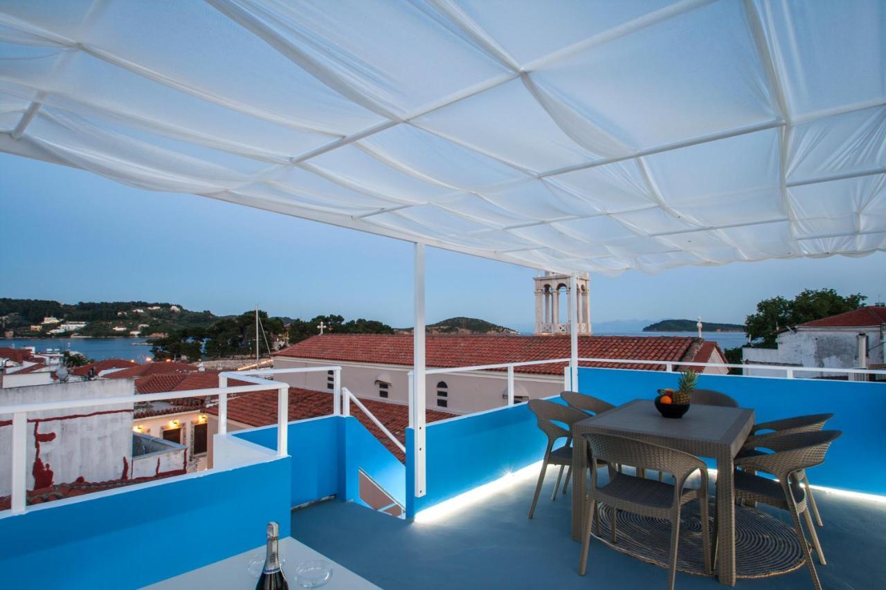 Capolavoro, Boutique Apartment With Unique Rooftop Skiathos Town Exterior foto