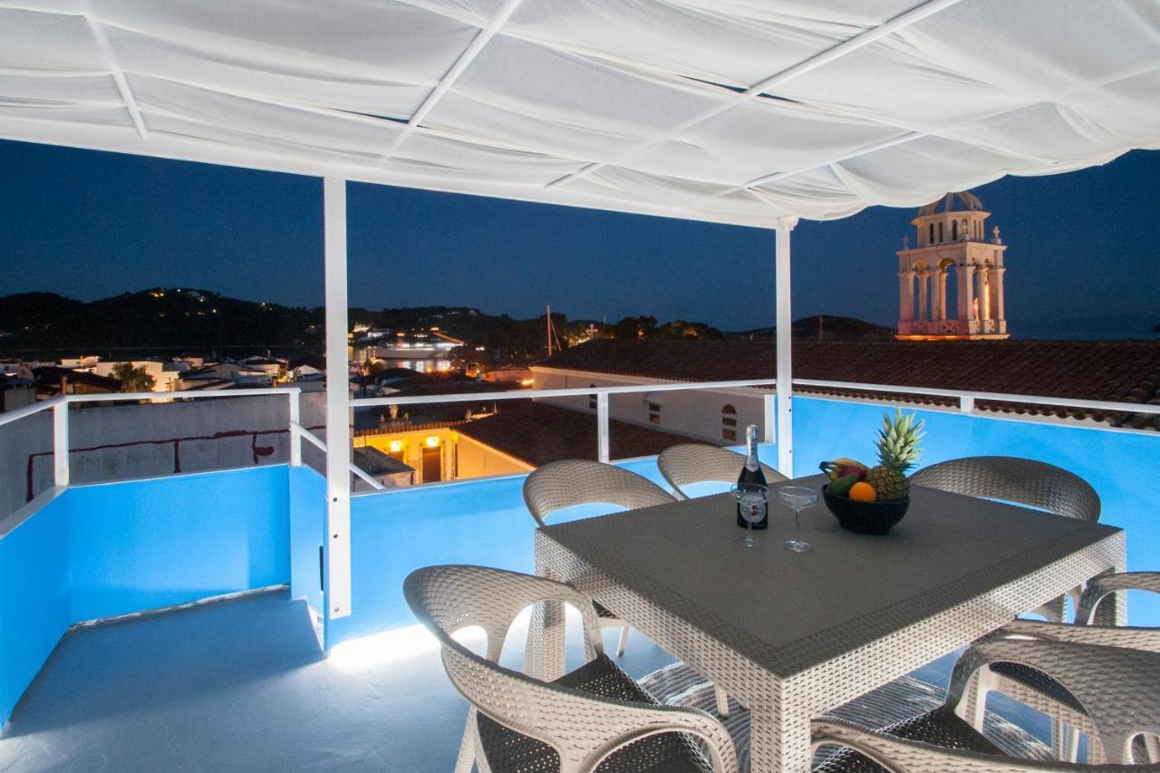 Capolavoro, Boutique Apartment With Unique Rooftop Skiathos Town Exterior foto